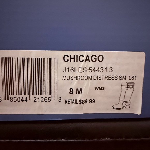 Jellypop Knee-High Boots W8 w/Knit Cuff. Brand New Never Worn - Picture 5 of 12